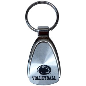 keychain with Penn State Athletic Logo & Volleyball image